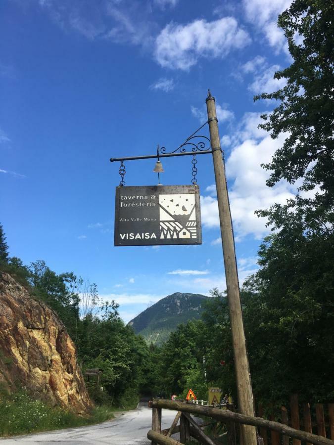 Visaisa Taverna & Foresteria Acceglio Kültér fotó